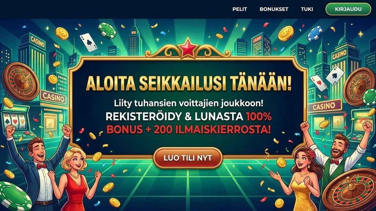 Rekisteröidy Bonuskongilla